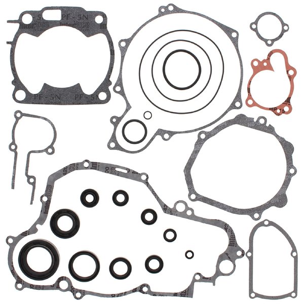 Winderosa Gasket Kit With Oil Seals for Yamaha YZ250 98 1998 811667